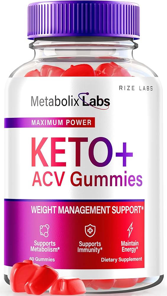 Keto Plus ACV Gummies with Apple Cider Vinegar