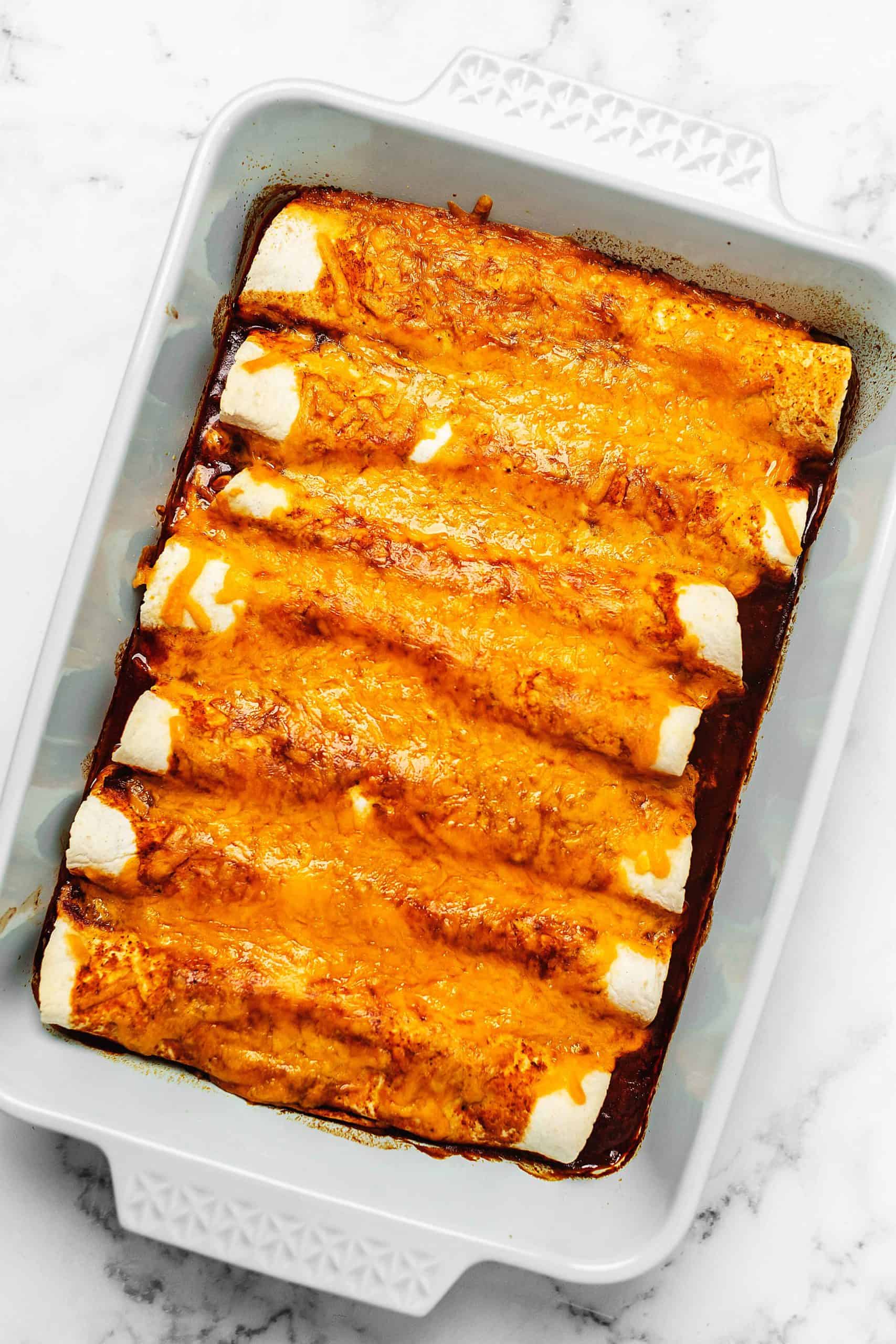 Delicious Cheese Keto Enchiladas